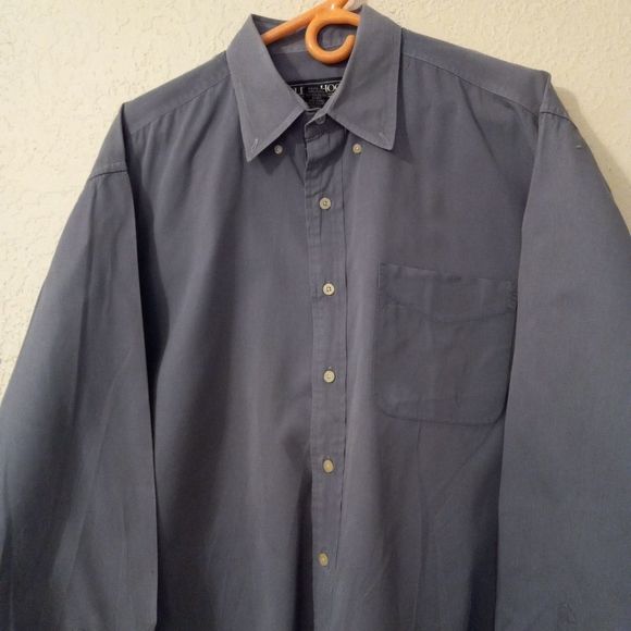 Old School Men's Button Down Shirt - Picture 2 of 6